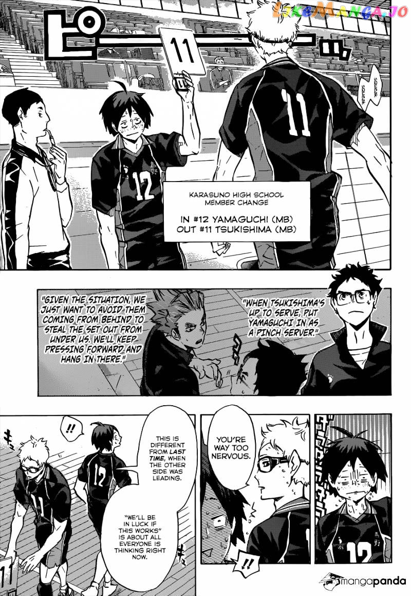Haikyuu!!, Chapter 119 image 16